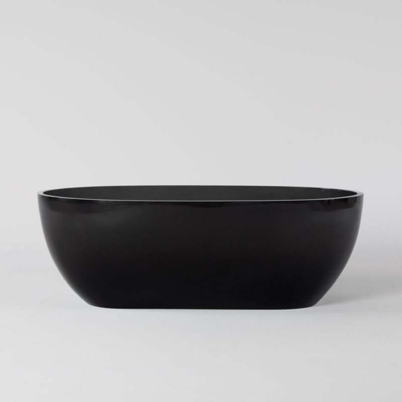 55'' x 29.5'' Freestanding Soaking Solid Surface Bathtub