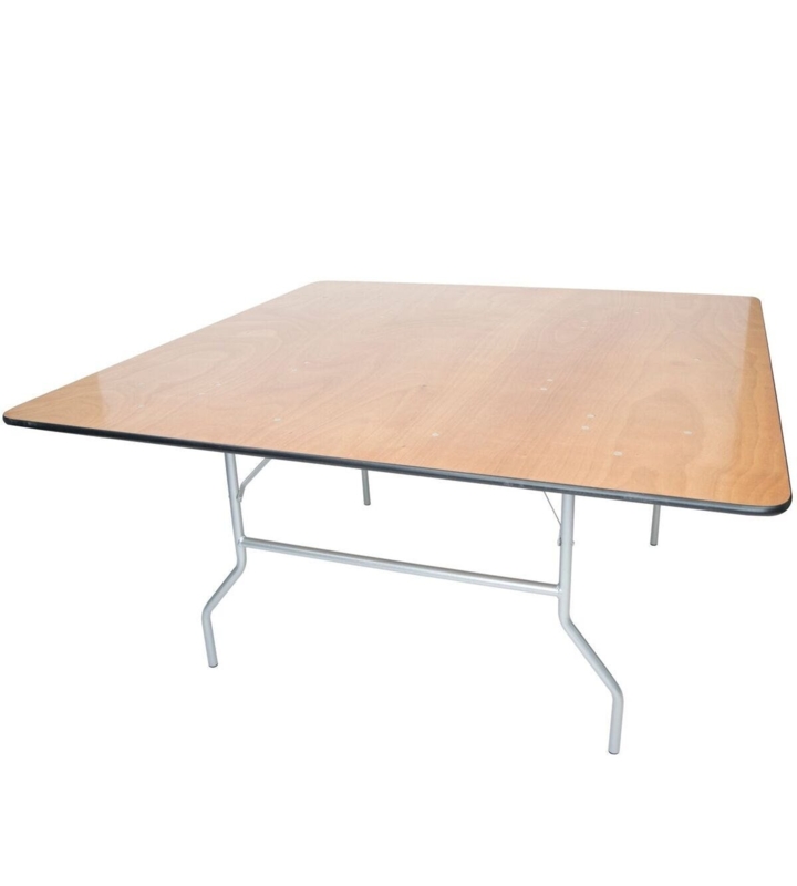 60'' Square Portable Banquet Table
