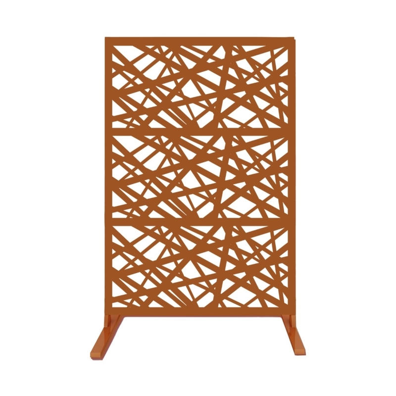 6ft. H x 4ft. W Metal Privacy Screen