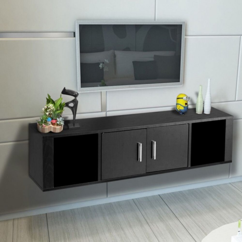 Aimie 12" H x 43" W x 13" D Storage Cabinet