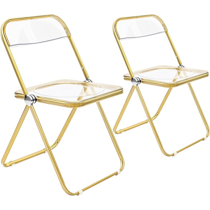 Aliyyah Metal Folding Stacking Side Chair