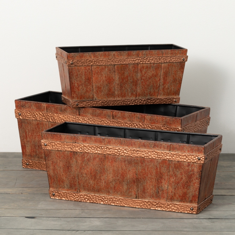 Almer Metal Planter Box
