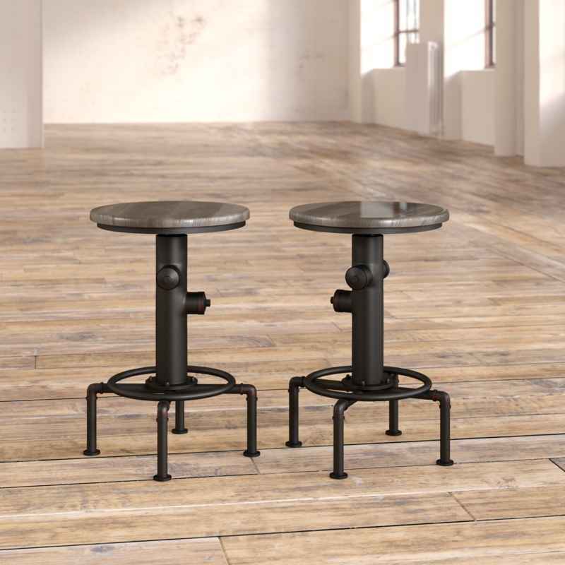 Alviani 5 - Piece Pedestal Dining Set