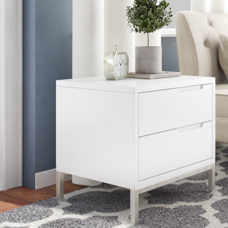 Angelie 2 - Drawer End Table with Storage