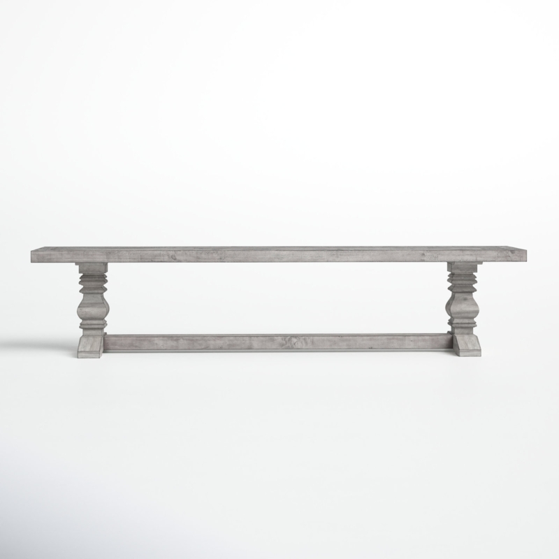 Argene Solid Wood Bench