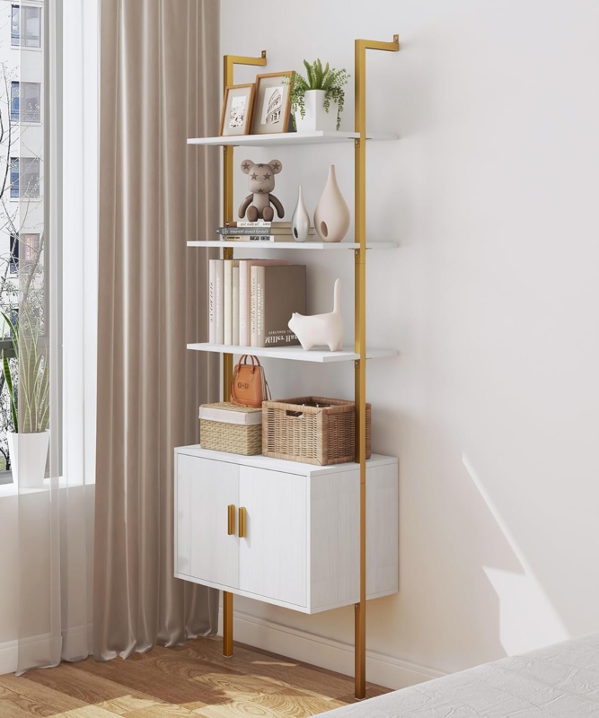 Aristeides Ladder Storage Bookcase