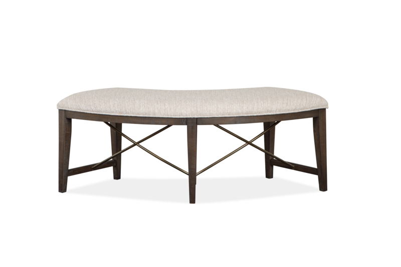 Ariyal Polyester Blend Upholstered Bench