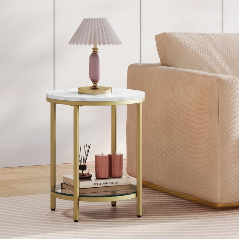 Ashrfi Veneer Side Table
