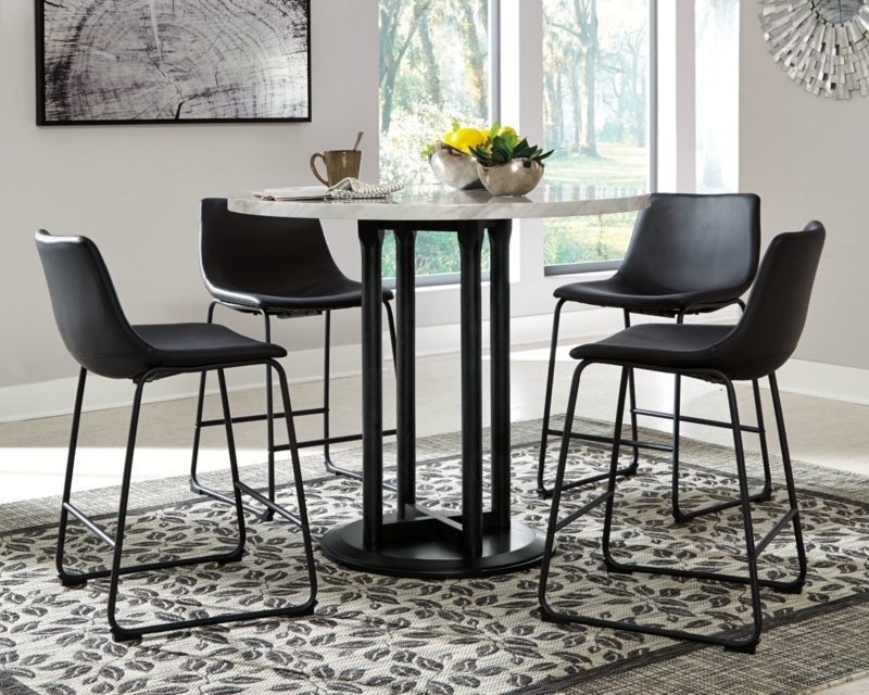 Ashtin 5 - Piece Pedestal Dining Set