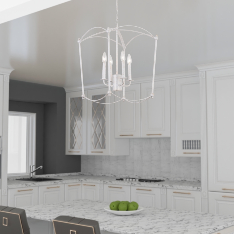 Atavion 4 - Light Dimmable Square / Rectangle Chandelier