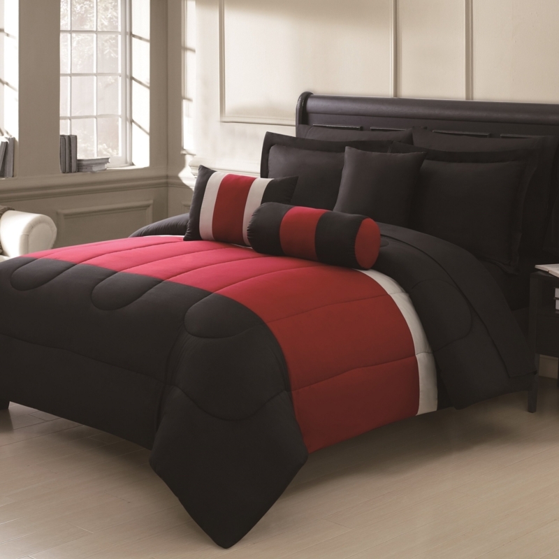 Balderston Traditional Striped Comforter Set