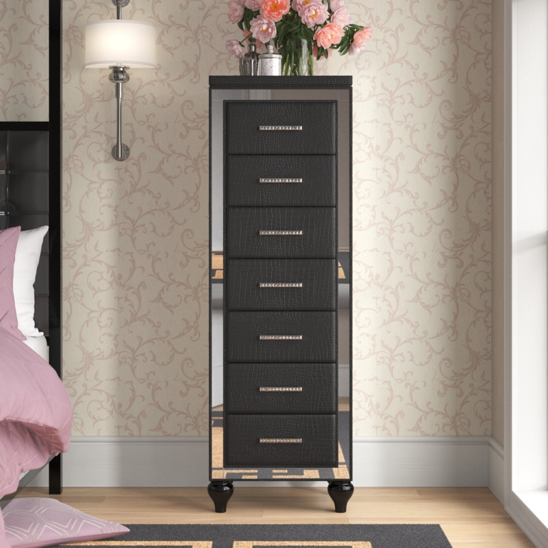 Bannan 7 - Drawer Dresser with Mirror