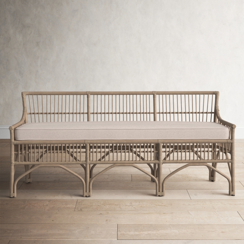 Barkley Polyester Blend Upholstered Bench