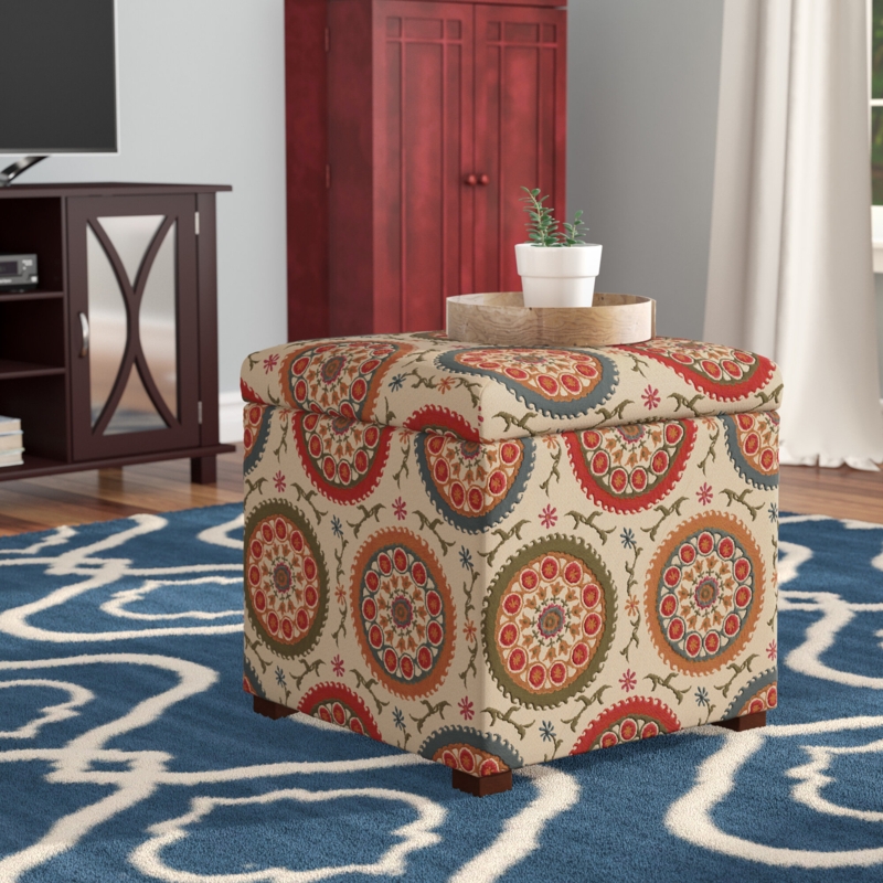 Barrelville Upholstered Ottoman