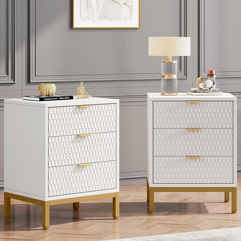 Becnel Metal Nightstand
