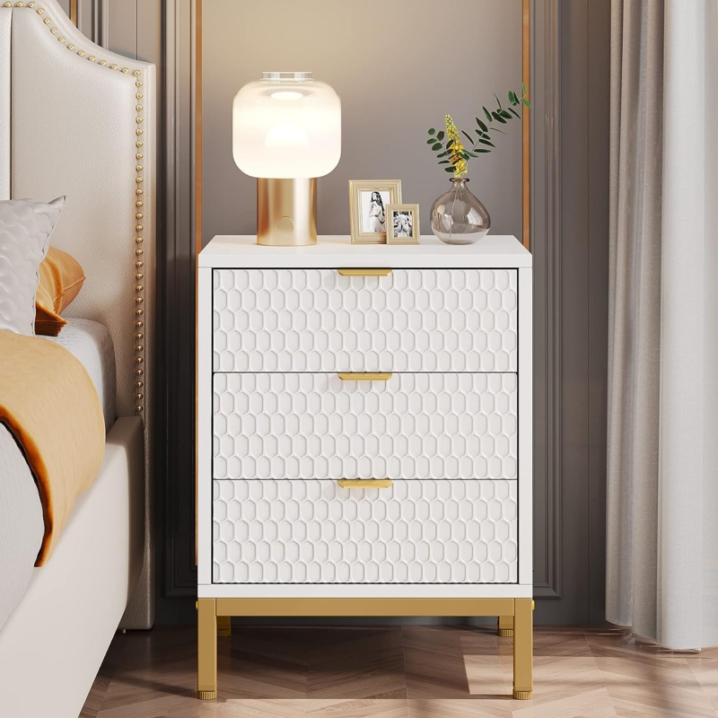 Becton Metal Nightstand