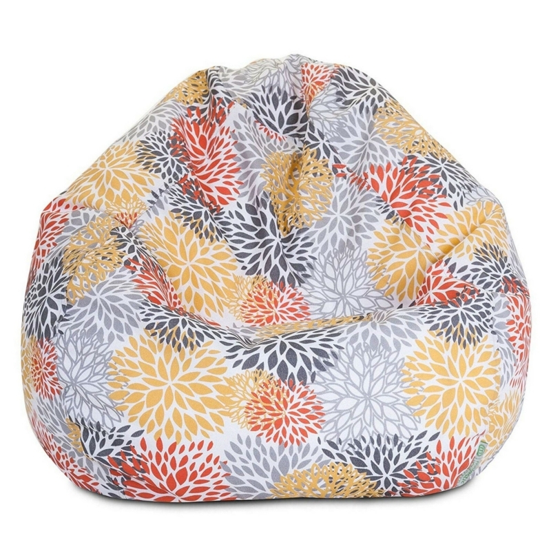 Blooms Polyester Outdoor Friendly Bean Bag Chair u0026 Lounger