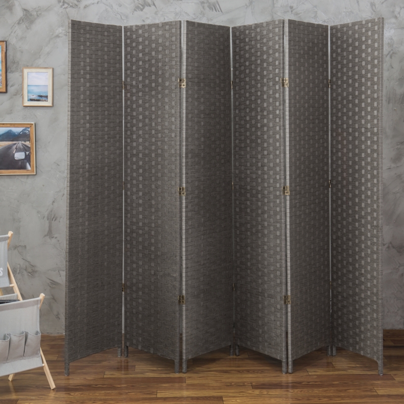 Bodden 106.3'' W x 68.9'' H 6 - Panel Folding Room Divider