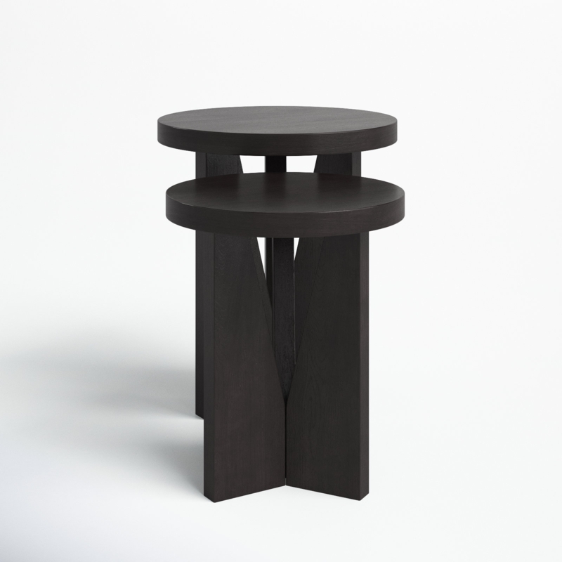 Bodiam Pedestal Nesting Tables