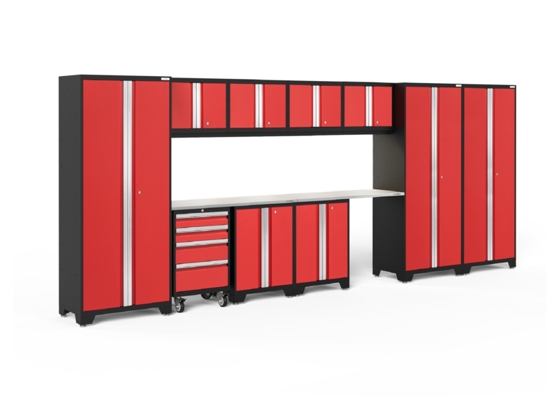 Bold Series 12 Piece Complete Garage Storage System Set