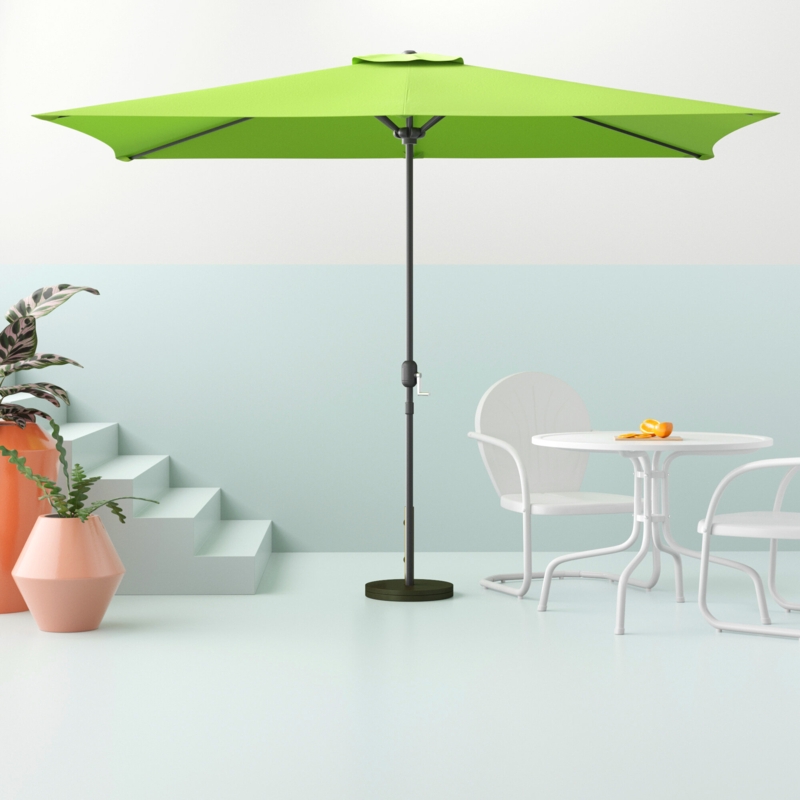 Bradford 10' x 6.6' Rectangular Market Umbrella