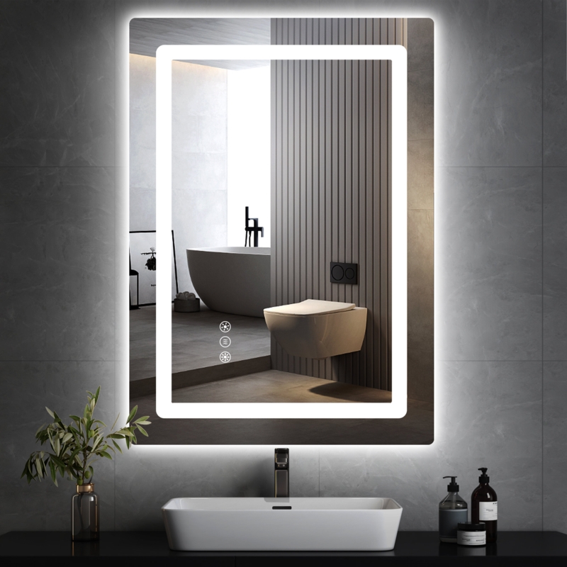 Brealeigh Rectangle Wall Mirror