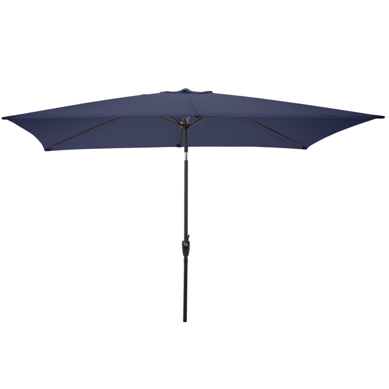 Caselli 10' Market Outdoor Umbrella with Push Button Tilt