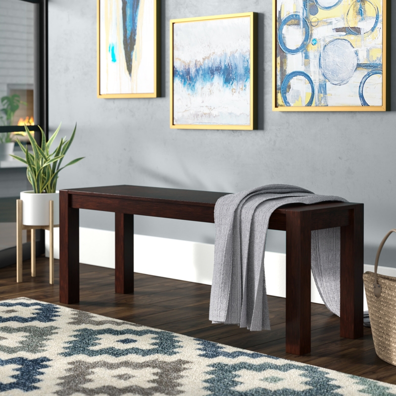 Chopin Solid Wood Bench