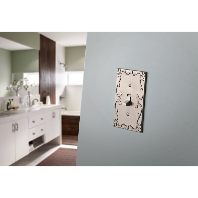Classic Lace 1-Gang Toggle Light Switch Wall Plate (Set of 3)