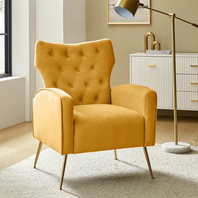 Consolata Upholstered Wingback Chair