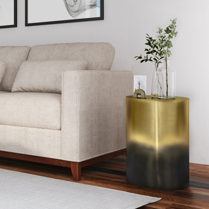 Danube Drum End Table