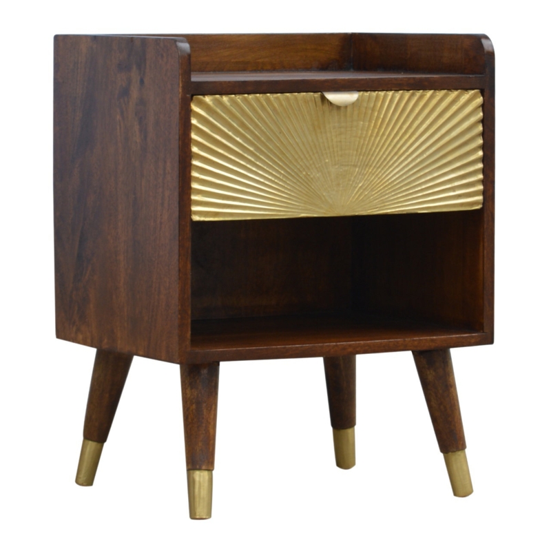 Dimonique Solid Wood Nightstand