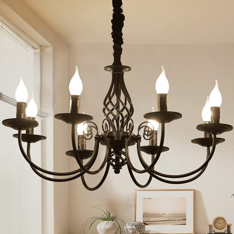 Dirksen 8 - Light Dimmable Empire Chandelier