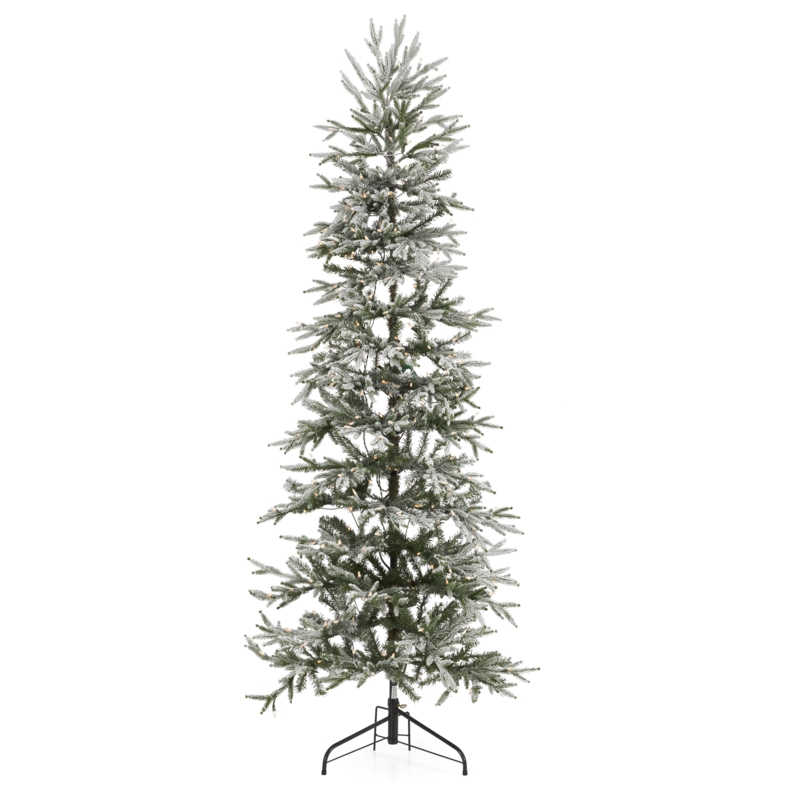 Easy Set-Up 7' Lighted Fir Christmas Tree