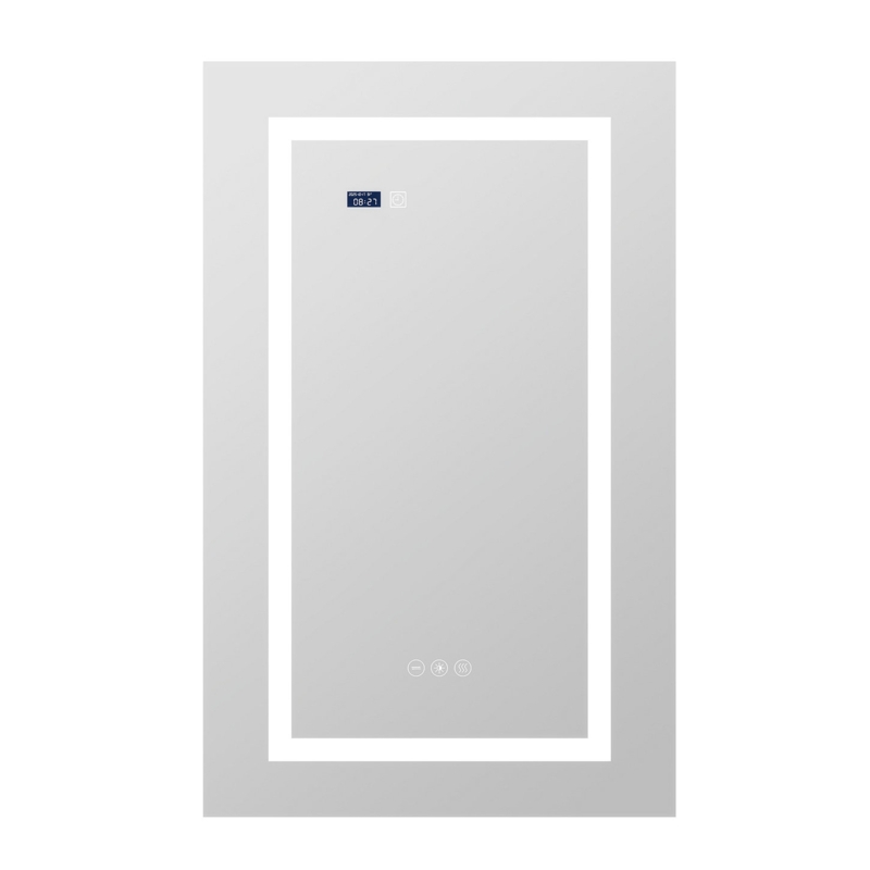Erith 20.17'' W 32.17'' H Frameless Medicine Cabinet Mirror Fixed