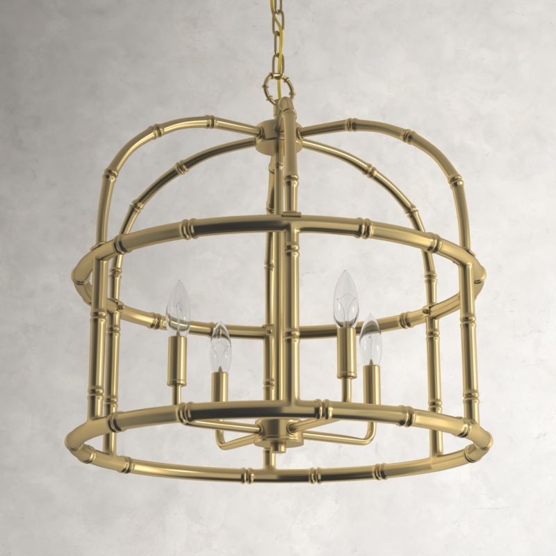 Ethan 4 - Light Dimmable Chandelier