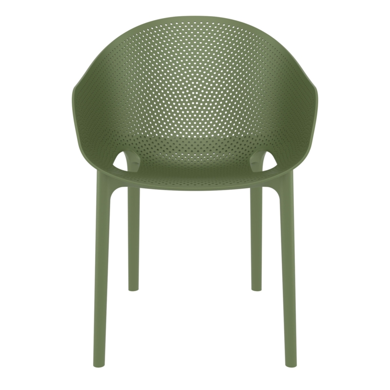 Farrah Outdoor Stacking Dining Armchair