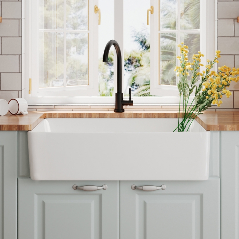 Drop In Farmhouse Kitchen Sink | Foter