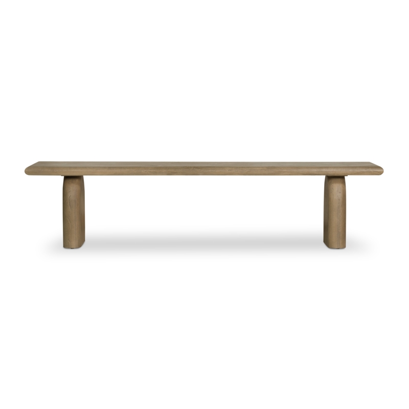 Fen Solid Wood Bench