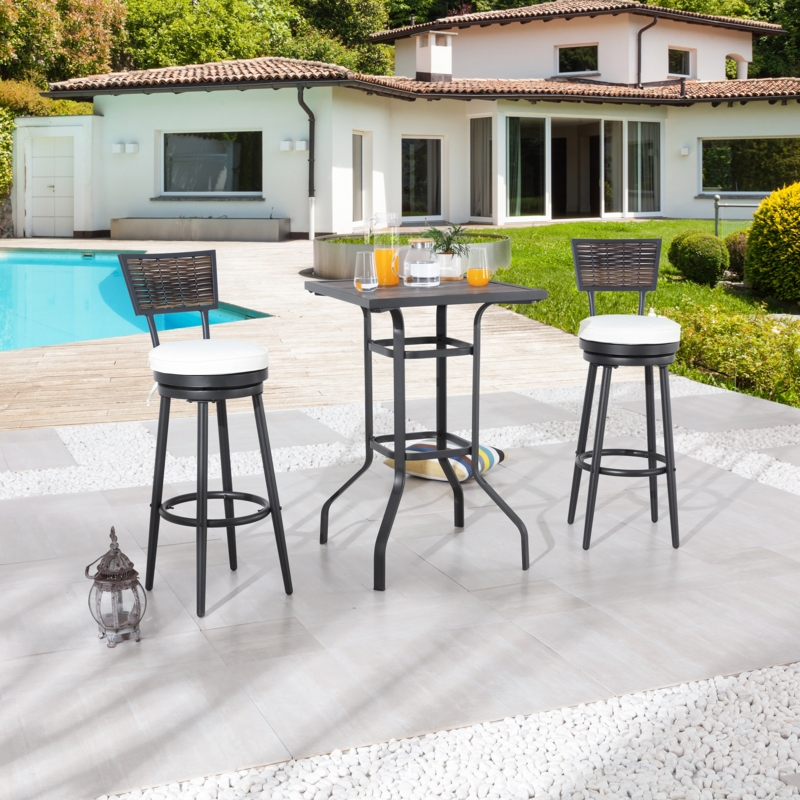 Fredeline 2 - Person Square Outdoor Dining Set with Cushions