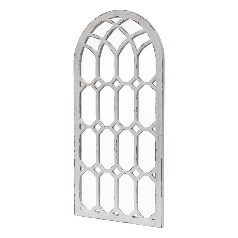 Gainey Solid And Engineered Wood Flat Wall Mirror