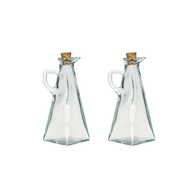 Glass Oil u0026 Vinegar Cruet Set