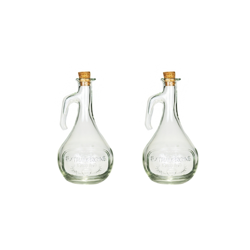Glass Oil u0026 Vinegar Cruet Set