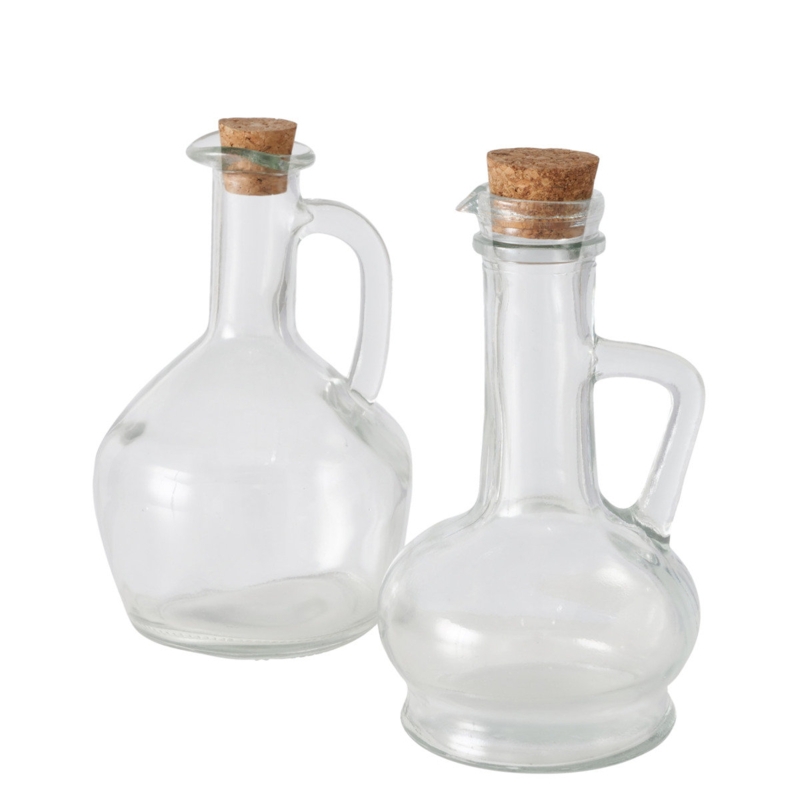 Glass Oil u0026 Vinegar Cruet Set