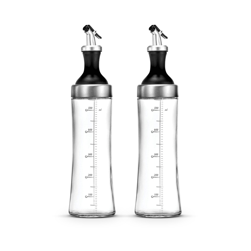 Glass Oil u0026 Vinegar Cruet Set