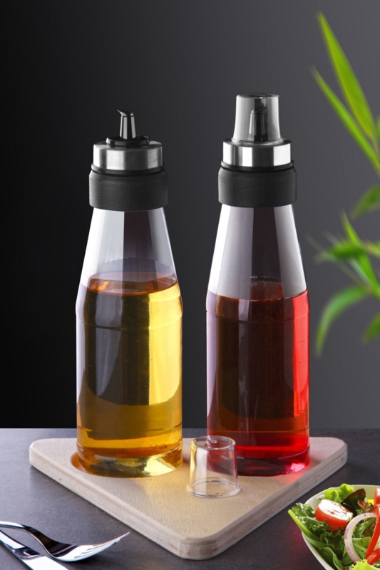 Glass Oil u0026 Vinegar Cruet Set