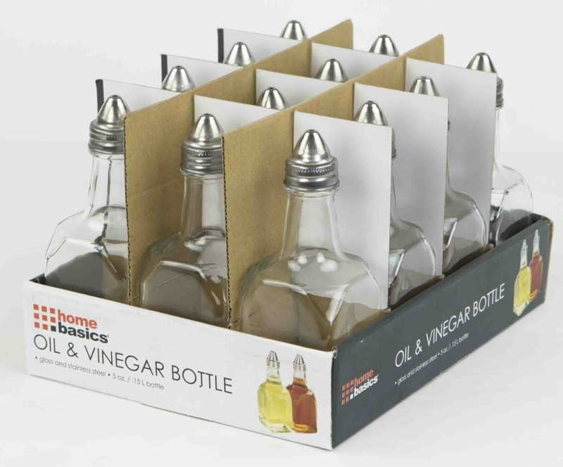 Glass Oil u0026 Vinegar Cruet Set