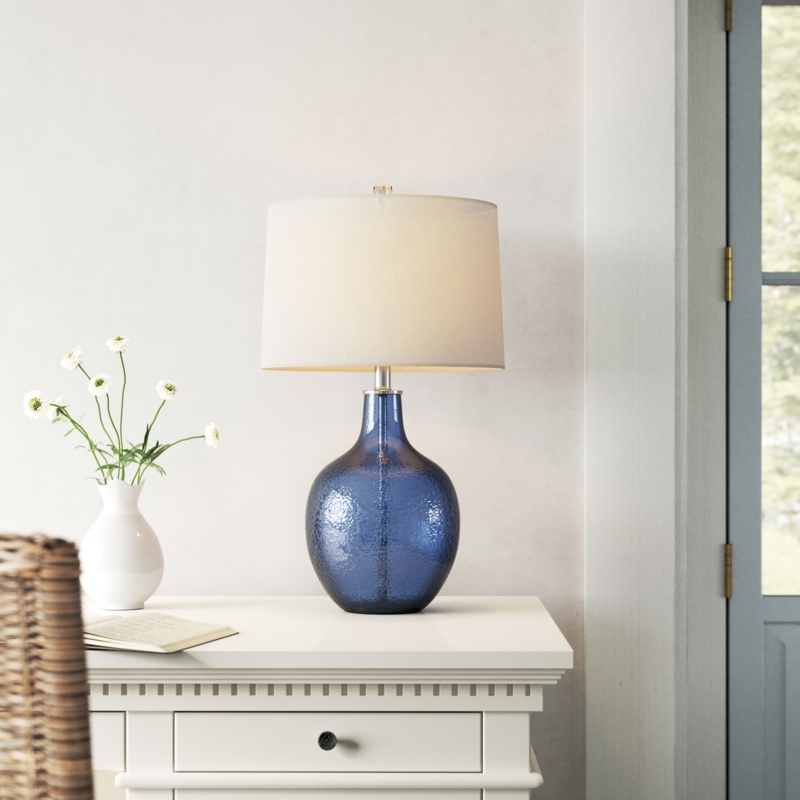 Glass Table Lamp