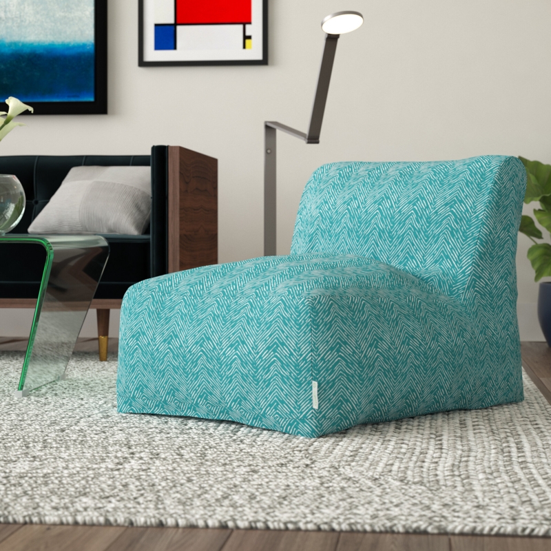Glassell Polyester Outdoor Friendly Bean Bag Chair u0026 Lounger
