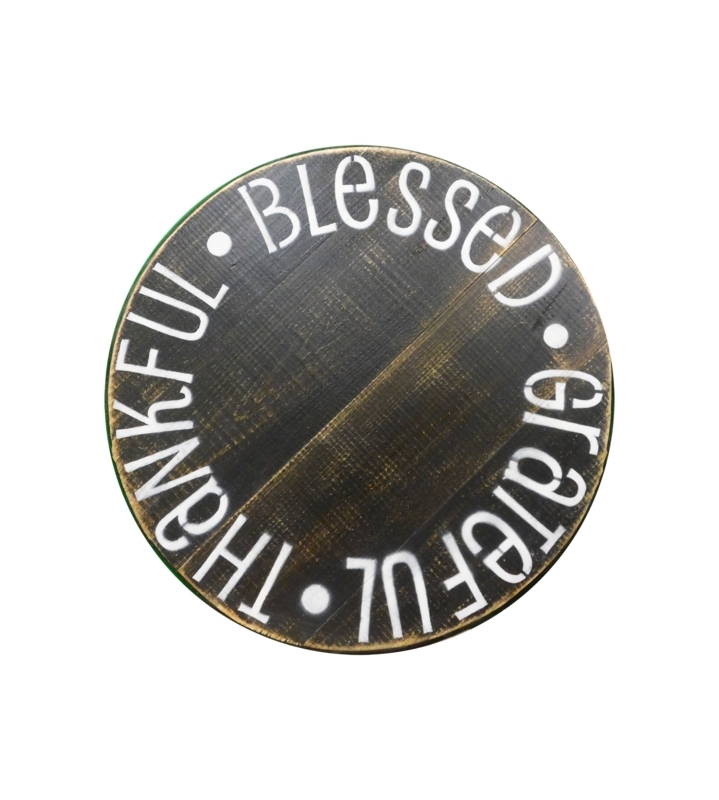 Gracie Oaks Alayo Wood Lazy Susan